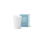 Ποτήρι Καφέ/Freddo από Κεραμικό σε Λευκό Χρώμα 400ml T023701 - Image 2