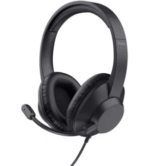 Trust Ayda Max On Ear Multimedia Ακουστικά με μικρόφωνο και σύνδεση USB-A / USB-C 25461