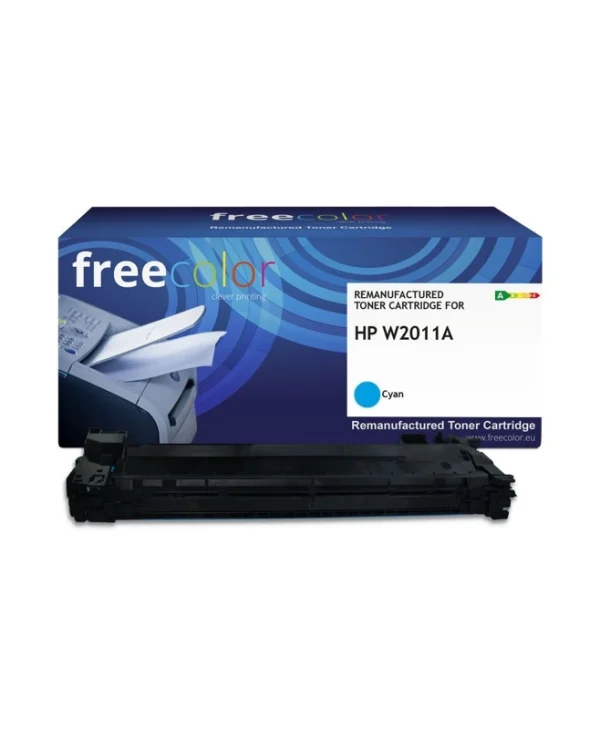 Freecolor Συμβατό Toner για Laser Εκτυπωτή HP Hp W2011a Κυανό με Chip K18854F7