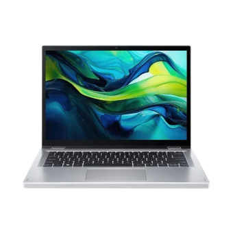 Acer Aspire Go Spin 14 Agsp14-31Pt -338B 14" IPS FHD+ Touchscreen (Core 3-N355/16GB/512GB SSD/W11 Home) Pure Silver (International English Keyboard) NX.J3UEL.002