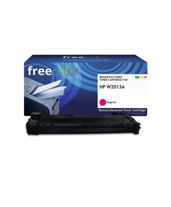 Freecolor Συμβατό Toner για Laser Εκτυπωτή HP Hp W2013a Ματζέντα με Chip K18855F7