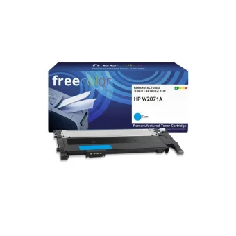 Freecolor Συμβατό Toner για Laser Εκτυπωτή HP Hp W2071a 1000 Σελίδων Κυανό με Chip K18908F7