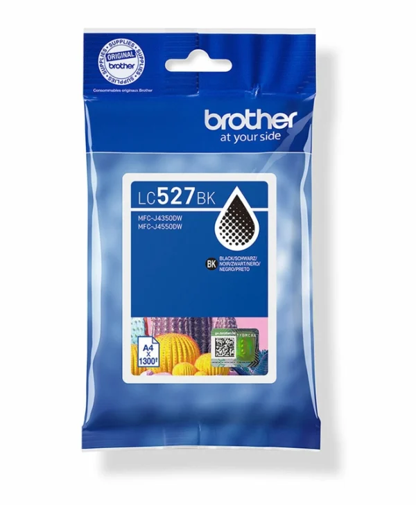 Brother LC527BK Γνήσιο Μελάνι Εκτυπωτή InkJet Μαύρο (LC-527BK)