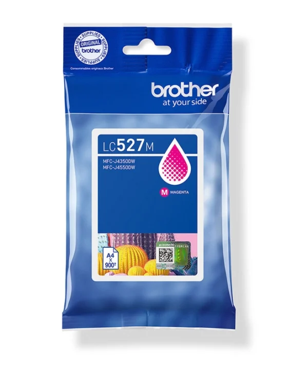 Brother LC527M Γνήσιο Μελάνι Εκτυπωτή InkJet Ματζέντα (LC-527M)