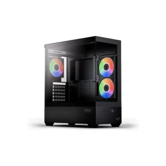 Aerocool ACCM-PN06033.11 Gaming Midi Tower Κουτί Υπολογιστή με Πλαϊνό Παράθυρο Μαύρο