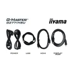 Iiyama G-Master Red Eagle IPS HDR Monitor 27" FHD 1920x1080 240Hz G2771HSU-B1 - Image 9