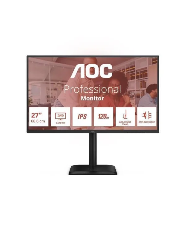 AOC Q27E4U Monitor 27" QHD 2560x1440
