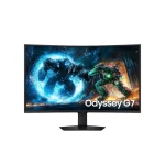 Samsung Odyssey G7 G75F VA HDR Curved Gaming Monitor 37" 4K 3840x2160 165Hz με Χρόνο Απόκρισης 1ms GTG LS37FG756EUXEN