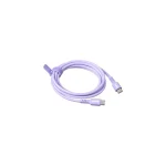 Laut Braided USB 2.0 Cable USB-C male - USB-C 60W PD Μωβ 1.5m L_LK_CC_PU