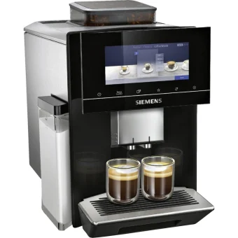 Siemens Eq.900 Αυτόματη Μηχανή Espresso 1500W Πίεσης 19bar για Cappuccino με Μύλο και Wi-Fi Ασημί TQ905DF9