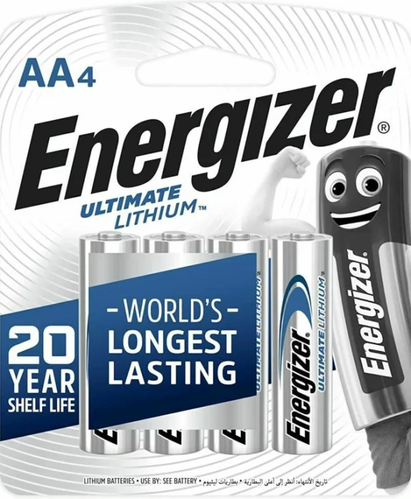 Energizer Ultimate Μπαταρίες Λιθίου AA 1.5V Μιας Χρήσης (High Performance) 4τμχ 3539