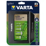 Varta LCD Universal Charger+ 4 Μπαταριών Ni-MH Μεγέθους AA/AAA/9V/D 18658 - Image 6