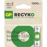 Genius Pack Επαναφορτιζόμενες Μπαταρίες AA Ni-MH 1300mAh 1.2V 2τμχ 20984 - Image 3