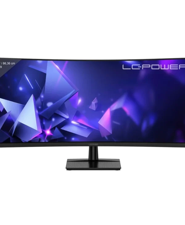 LC-Power LC-M34QC Ultrawide VA HDR Curved Gaming Monitor 34" QHD 3440x1440 180Hz με Χρόνο Απόκρισης 1ms GTG