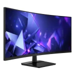 LC-Power LC-M34QC Ultrawide VA HDR Curved Gaming Monitor 34" QHD 3440x1440 180Hz με Χρόνο Απόκρισης 1ms GTG - Image 2