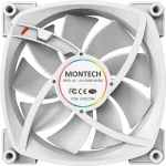 Montech Case Fan 120mm (1699rpm) με ARGB Φωτισμό και Σύνδεση 4-Pin PWM 3τμχ Λευκό LUMT-013 - Image 6