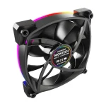 Montech Reverse Blade Case Fan 76.2mm (59cfm) με ARGB Φωτισμό και Σύνδεση 4-Pin PWM / 3-Pin 3τμχ RX120 PWM BLACK 3 IN 1 - Image 5