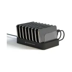 Conceptronic Βάση Φόρτισης με 6 Θύρες USB-A και 2 Θύρες USB-C 75W Power Delivery σε Μαύρο χρώμα (OZUL02B) - Image 2