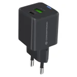 Conceptronic Φορτιστής Χωρίς Καλώδιο με Θύρα USB-A και Θύρα USB-C 20W Power Delivery / Quick Charge 3.0 / Quick Charge 2.0 Μαύρος (ALTHEA15B)