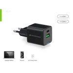 Conceptronic Φορτιστής Χωρίς Καλώδιο με Θύρα USB-A και Θύρα USB-C 20W Power Delivery / Quick Charge 3.0 / Quick Charge 2.0 Μαύρος (ALTHEA15B) - Image 5