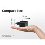 Conceptronic Φορτιστής Χωρίς Καλώδιο με Θύρα USB-A και Θύρα USB-C 20W Power Delivery / Quick Charge 3.0 / Quick Charge 2.0 Μαύρος (ALTHEA15B) - Image 9