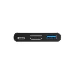 Conceptronic USB-C Docking Station με HDMI 4K PD Γκρι (DONN18G) - Image 4