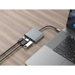 Conceptronic USB-C Docking Station με HDMI 4K PD Γκρι (DONN18G) - Image 5