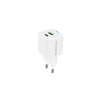 Conceptronic Φορτιστής Χωρίς Καλώδιο με Θύρα USB-A και Θύρα USB-C 20W Power Delivery / Quick Charge 3.0 Λευκός (ALTHEA15W)