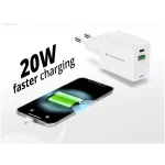 Conceptronic Φορτιστής Χωρίς Καλώδιο με Θύρα USB-A και Θύρα USB-C 20W Power Delivery / Quick Charge 3.0 Λευκός (ALTHEA15W) - Image 9