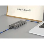 Conceptronic USB-C Docking Station με HDMI 4K PD Ethernet και συνδεση 2 Οθονών Μαύρο (DONN15G) - Image 4