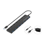 Conceptronic Hub 7 Θυρών USB 3.0 με σύνδεση USB-A HUBBIES19BP - Image 2