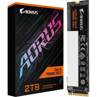 Gigabyte AORUS SSD 2TB τύπου M.2 με σύνδεση PCI Express 4.0 (PS5 Compatible) AG470E2TB