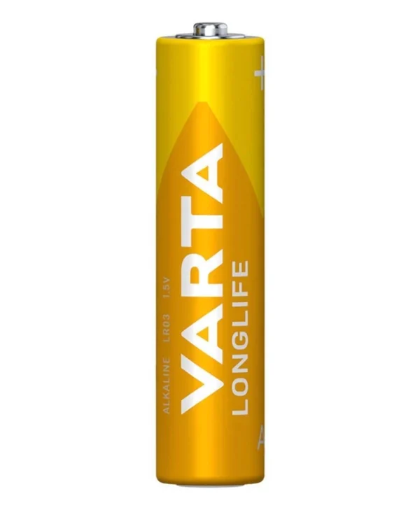 Varta Alkaline Spare Batteries Aaa Longlife 24 Pieces 04103301134