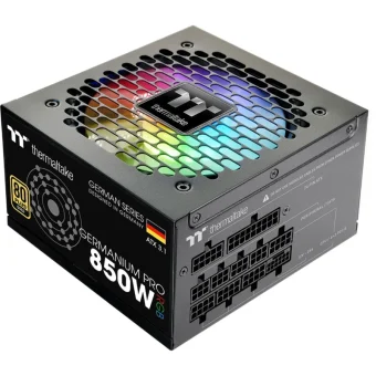 Thermaltake Germanium Pro RGB 850W Μαύρο Τροφοδοτικό Υπολογιστή Full Modular 80 Plus Gold WG0850RE