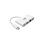Eaton USB-C Docking Station με HDMI Ethernet Λευκό (U444-06N-HGU-C)