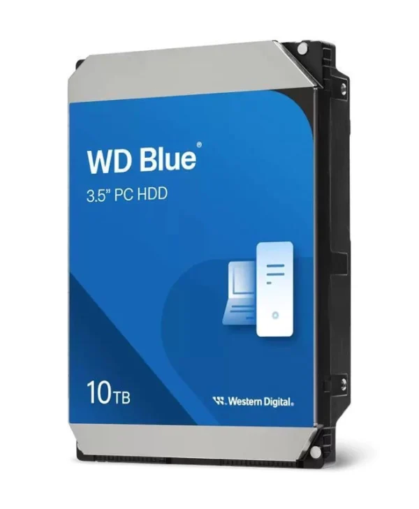 Western Digital Blue 10TB HDD Σκληρός Δίσκος 3.5" SATA III 7200rpm με 512MB Cache για Desktop WD100EAGZ
