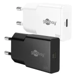 Goobay Φορτιστής Χωρίς Καλώδιο GaN με Θύρα USB-C 30W Power Delivery Μαύρος (75735)