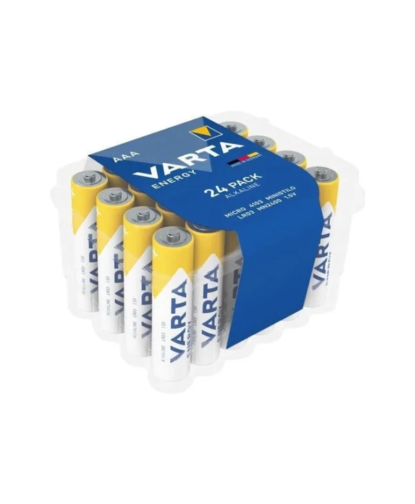 Varta Energy Αλκαλικές Μπαταρίες AAA 1.5V 24τμχ 04103229234
