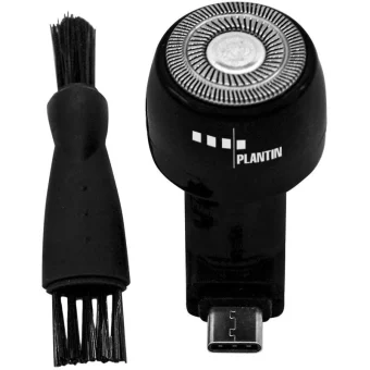 Plantin Ξυριστική Μηχανή Tαξιδιού USB-C σε Μαύρο Χρώμα 238942