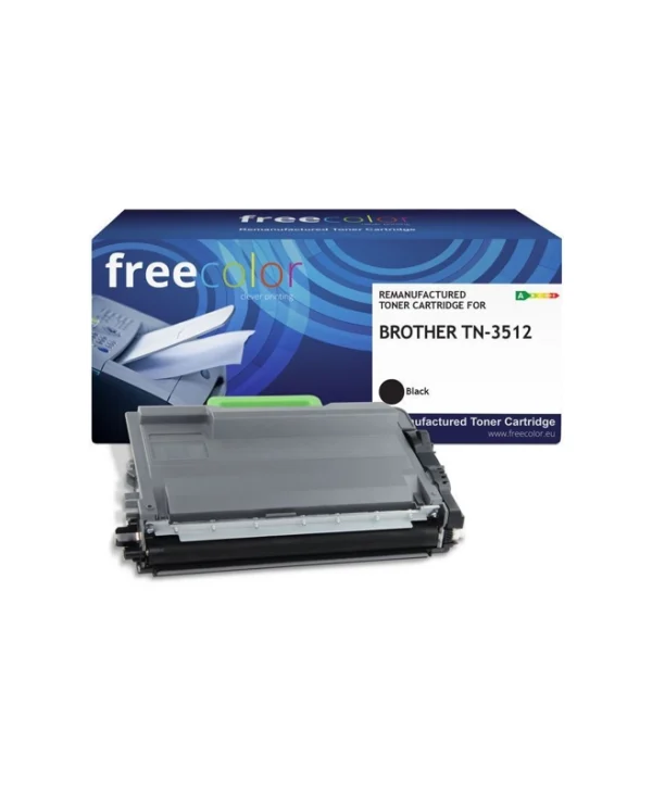 Freecolor Συμβατό Toner για Laser Εκτυπωτή Brother Brother Tn-3512 Μαύρο K15965F7