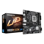 Gigabyte H610M D3W rev. 1.0 Motherboard Micro ATX με Intel 1700 Socket