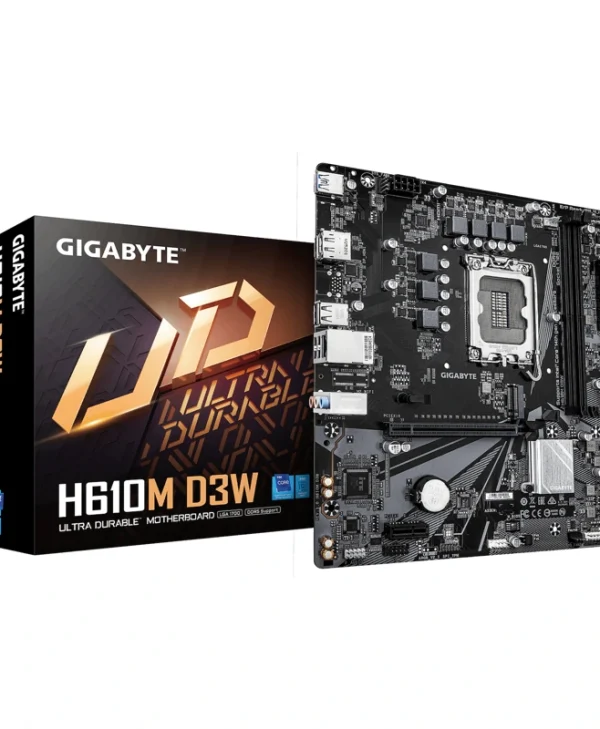 Gigabyte H610M D3W rev. 1.0 Motherboard Micro ATX με Intel 1700 Socket