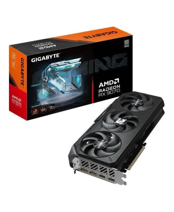 Gigabyte Radeon RX 9070 16GB GDDR6 Gaming Κάρτα Γραφικών GV-R9070GAMING-16GD