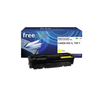 Freecolor Συμβατό Toner για Laser Εκτυπωτή Canon Canon 055h (3017c002) 5600 Σελίδων Κίτρινο K18835F7