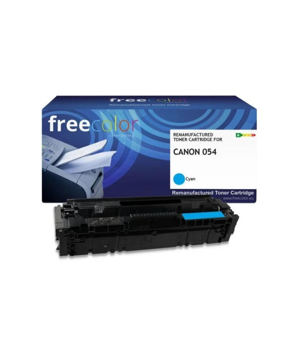 Freecolor Συμβατό Toner για Laser Εκτυπωτή Canon Canon 054 (3023c002) 1200 Σελίδων Κυανό K18634F7