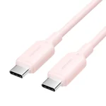 Vention USB 2.0 Cable USB-C male - USB-C 60W PD Ροζ 1m TRCPF
