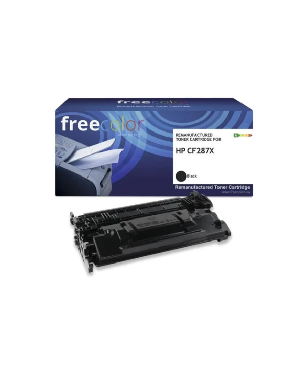 Freecolor Συμβατό Toner για Laser Εκτυπωτή HP Hp 87x (cf287x) 24000 Σελίδων Μαύρο K18726F7