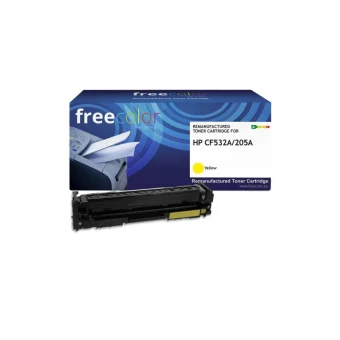 Freecolor Συμβατό Toner για Laser Εκτυπωτή HP Hp 205a (cf532a) 900 Σελίδων Κίτρινο K18111F7