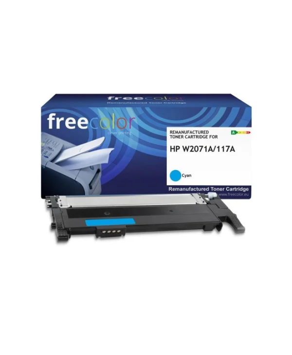 Freecolor Συμβατό Toner για Laser Εκτυπωτή HP Hp 117a 700 Σελίδων Κυανό K18862F7