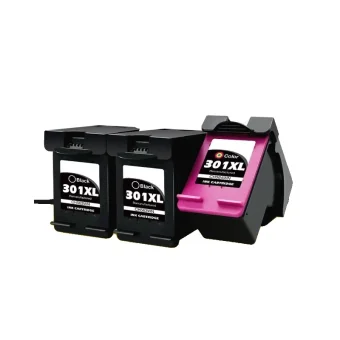 Hp 301xl Ink Cartridge Remanufactured High Yield 3pcs 15116